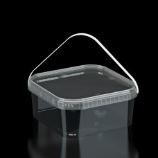Ведро прямоугольное 2 л, 1 шт.