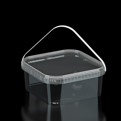 Ведро прямоугольное 3 л., 1 шт.