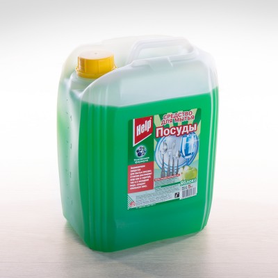 Средство для мытья посуды "Help"  Яблоко, 5 кг