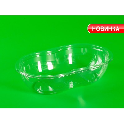 Контейнер ПЭТ  141*92*50,5 мм , 250 мл, 1 шт