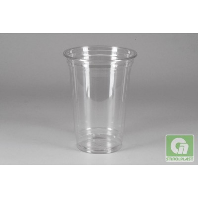 Стакан ПЭТ 400 мл, Ø 95 мм, h 128 мм, ПЭТ, (50 шт/уп)